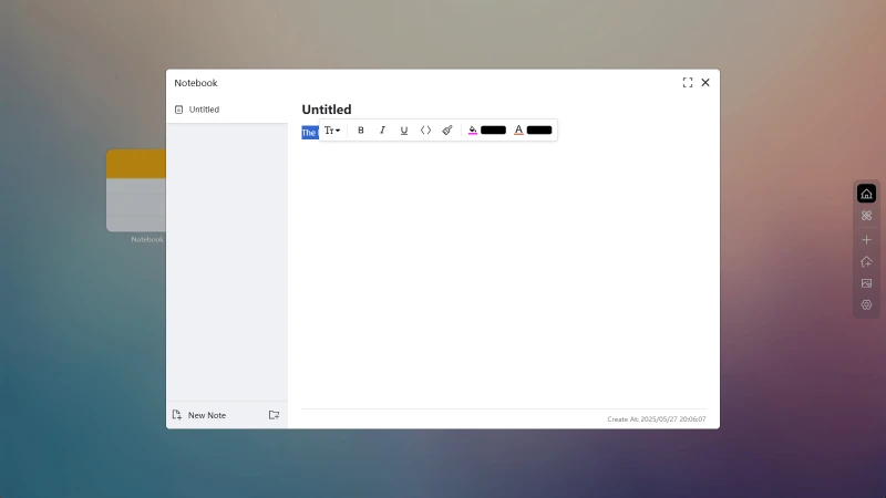 Create Notes